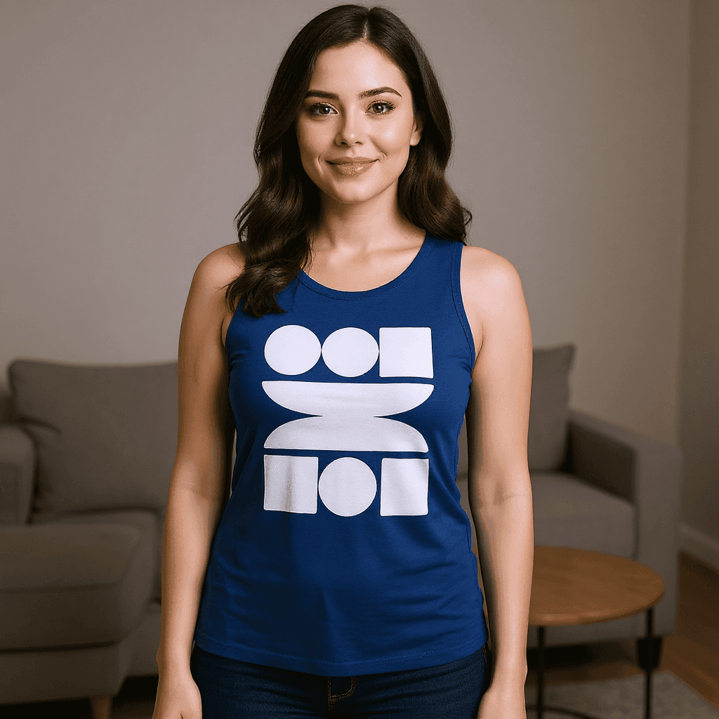 Merchandise mockup AI