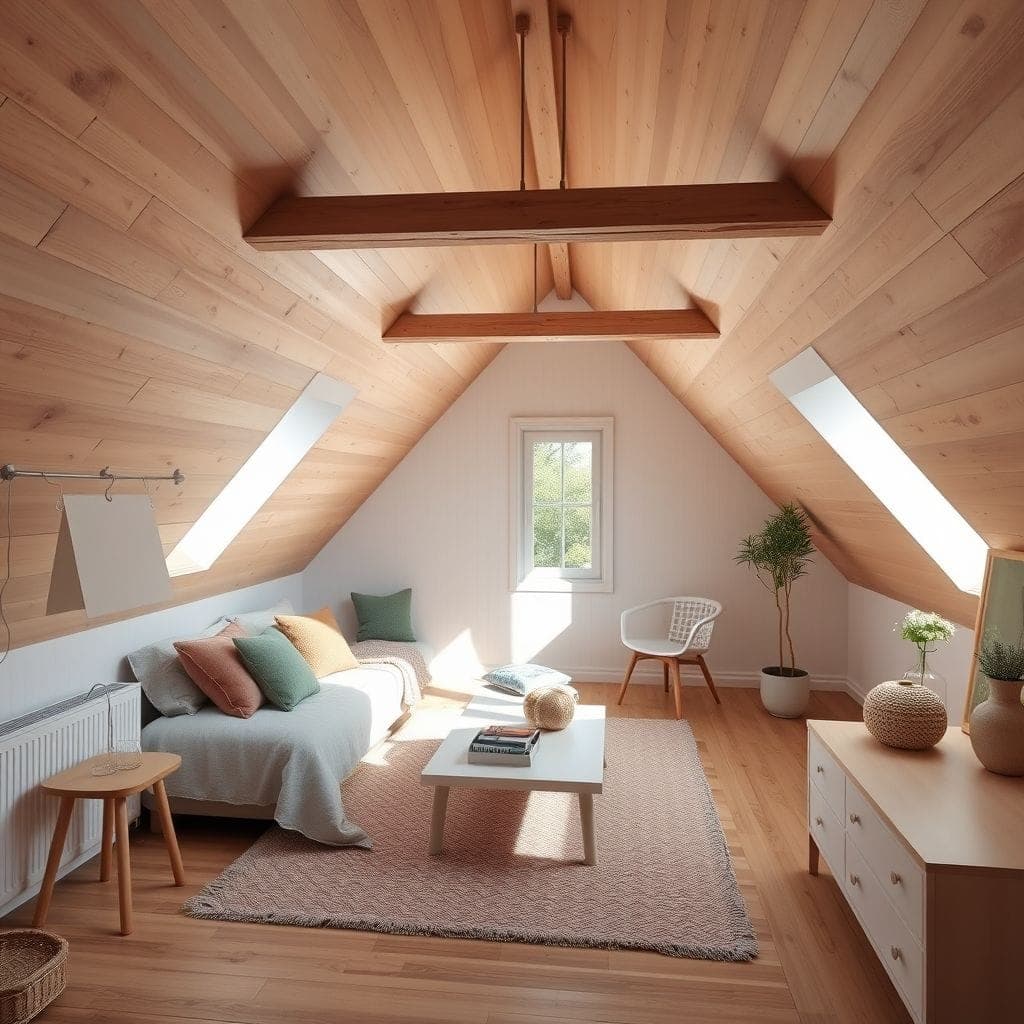 Airbnb Attic design example 4