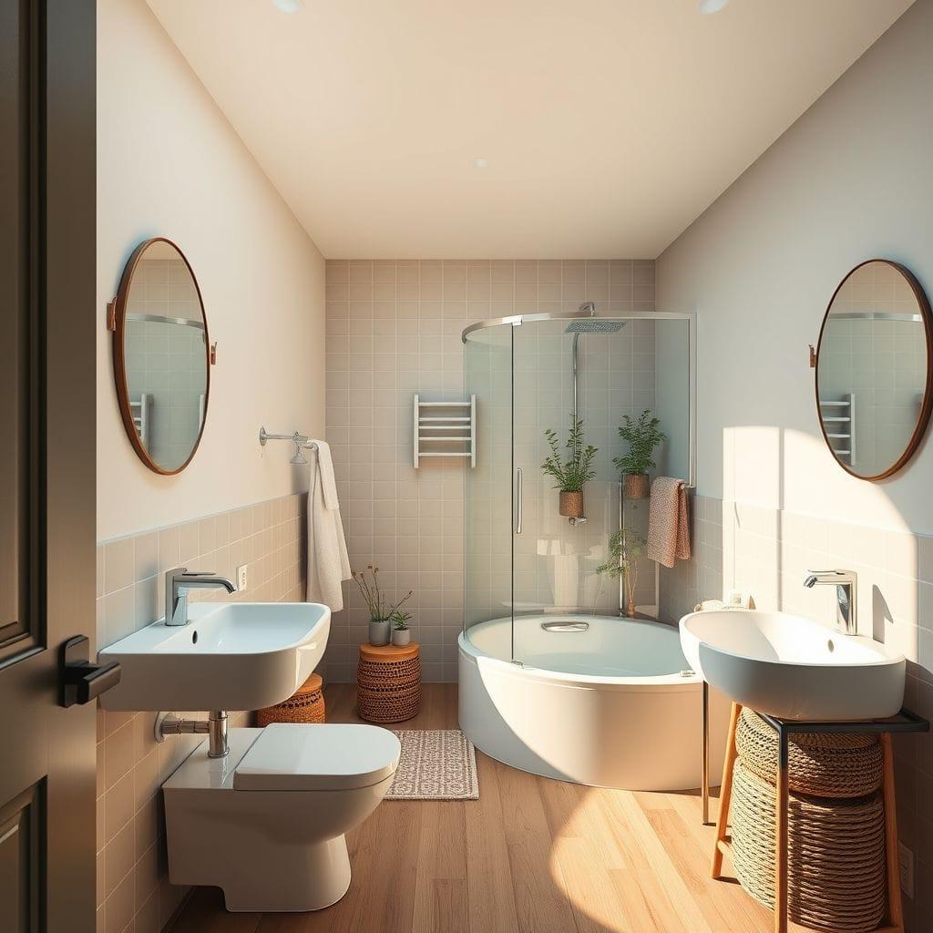 Airbnb Bathroom design example 1