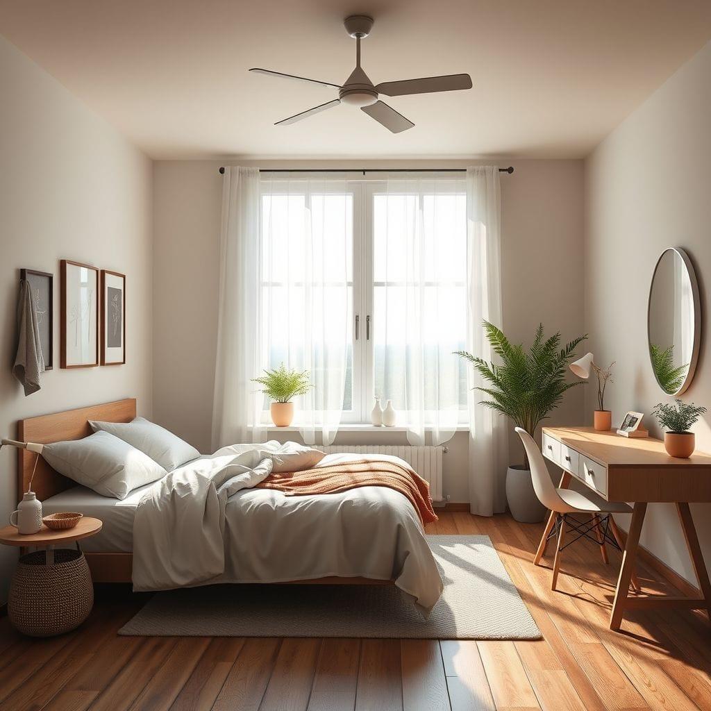 Airbnb Bedroom design example 1