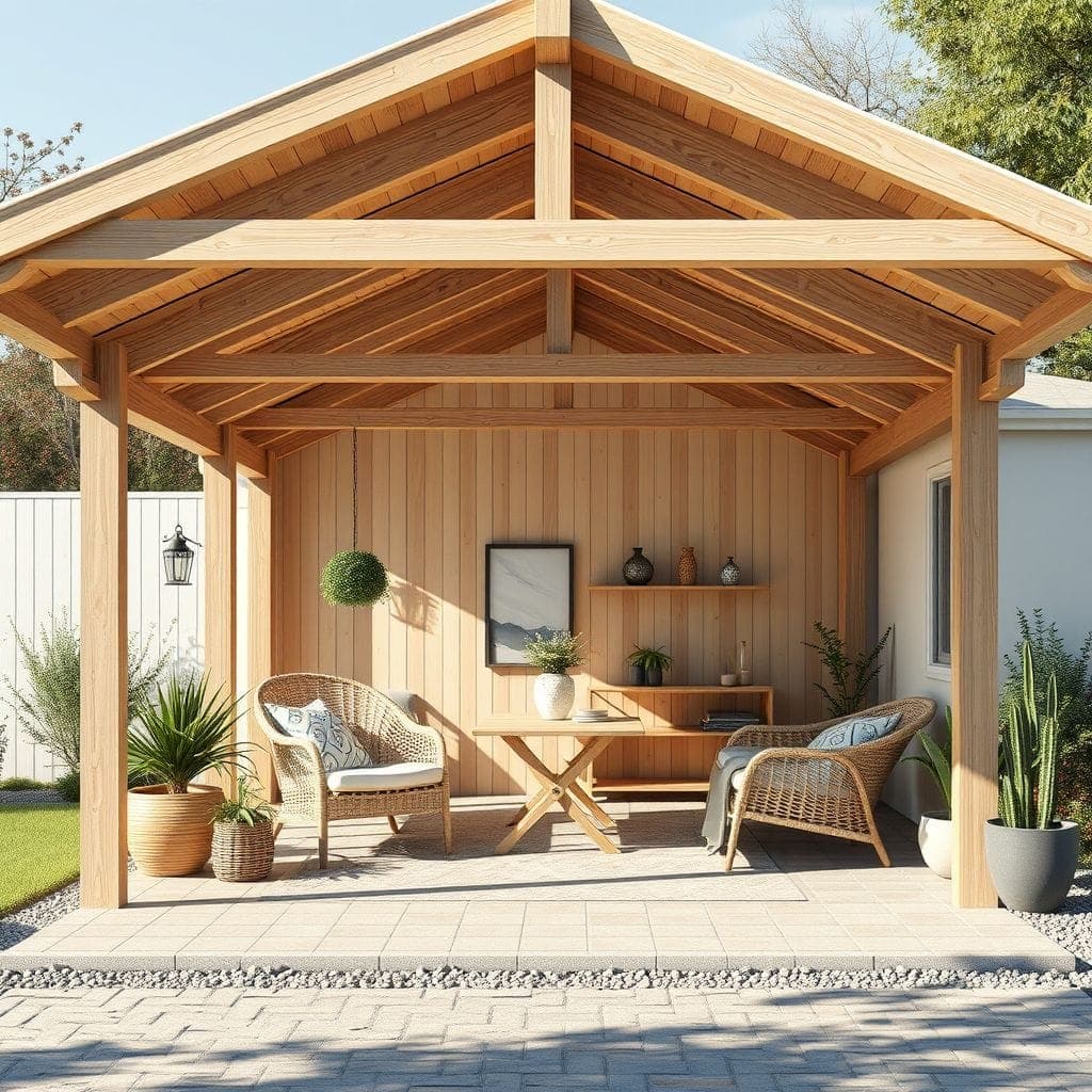 Airbnb Carport design example 2