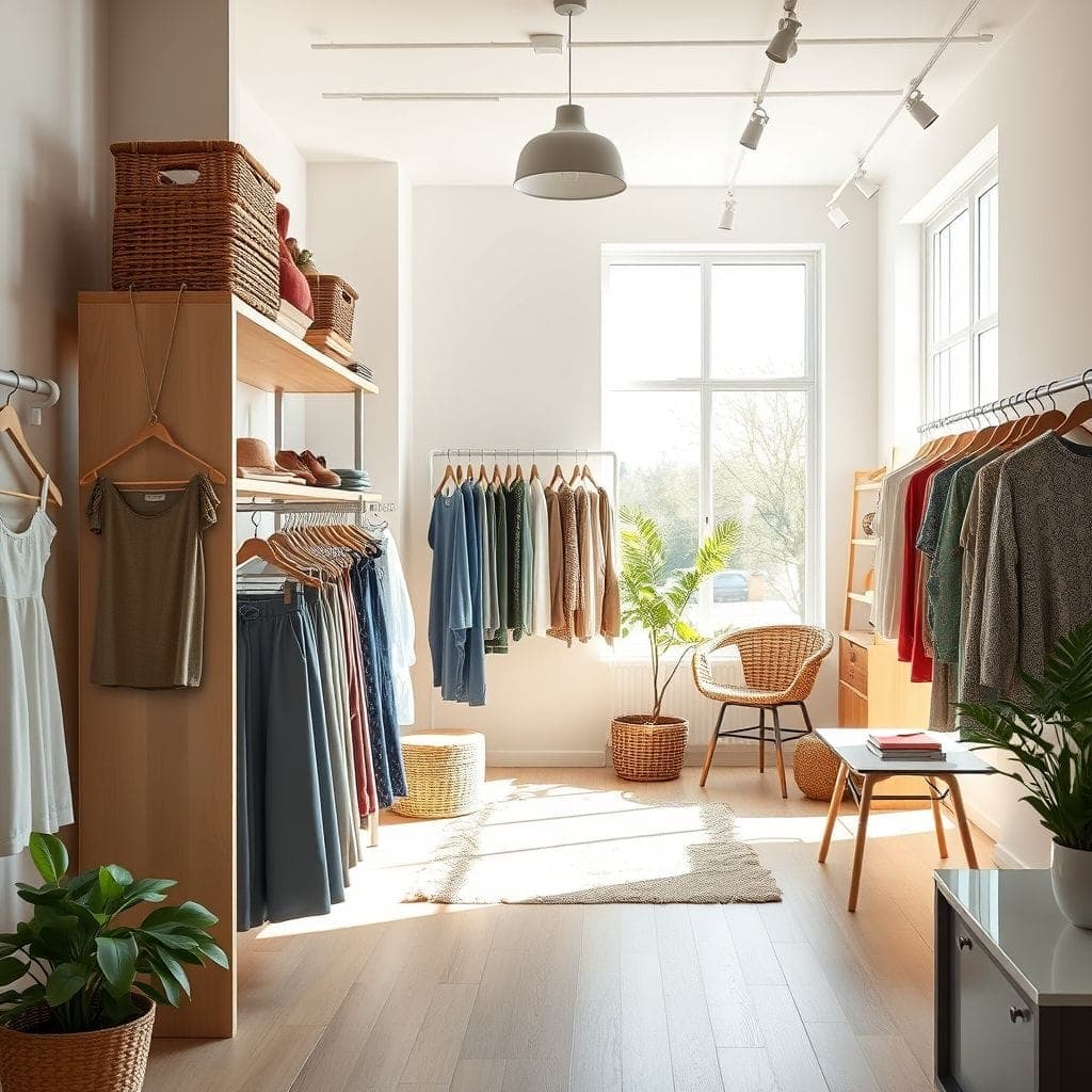 Airbnb Clothing Store design example 1