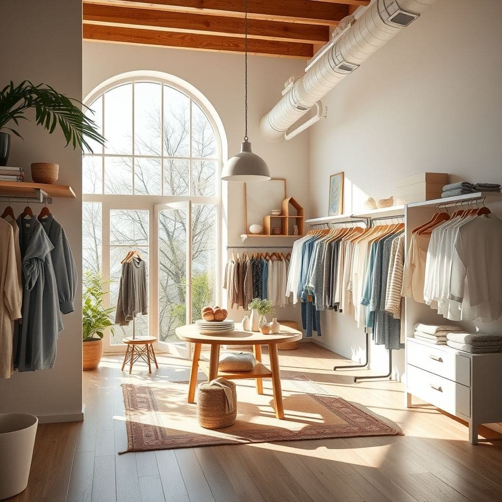 Airbnb Clothing Store design example 2