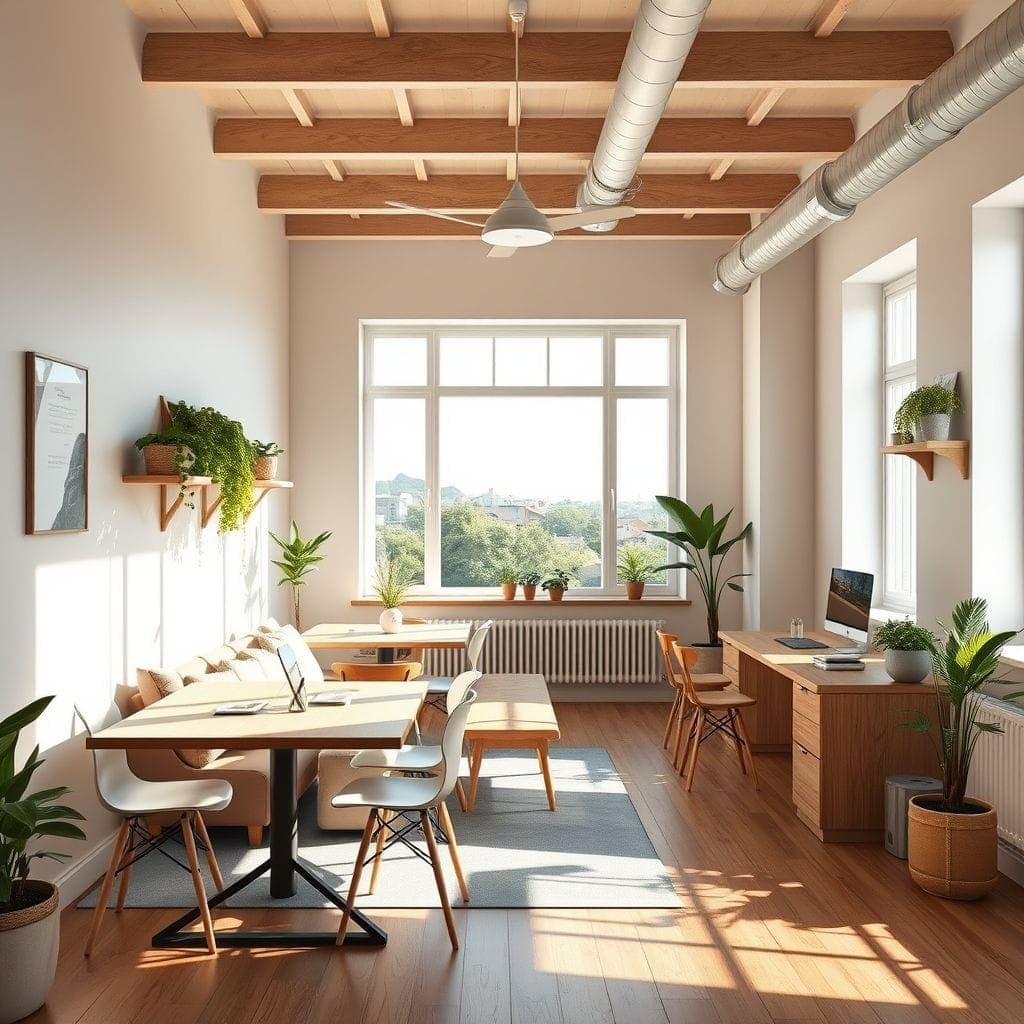 Airbnb Coworking Space design example 4