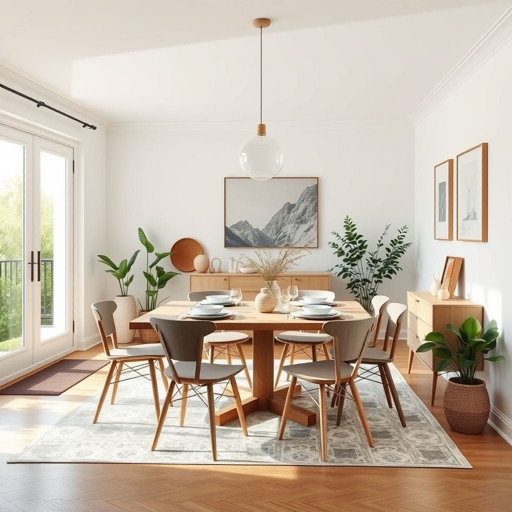 Airbnb Dining Room design example 1