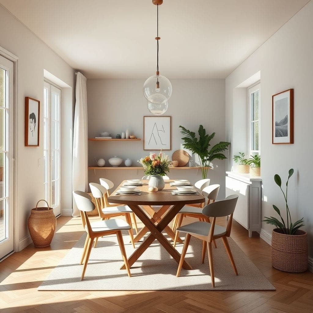 Airbnb Dining Room design example 3