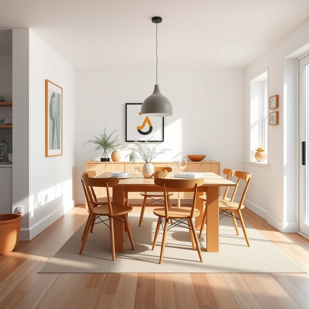 Airbnb Dining Room design example 4