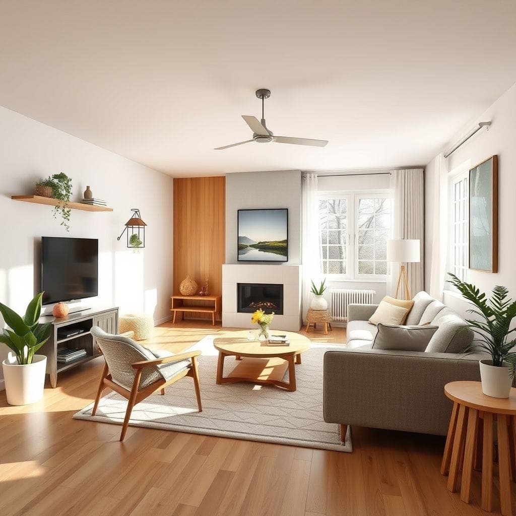 Airbnb Entertainment Room design example 1