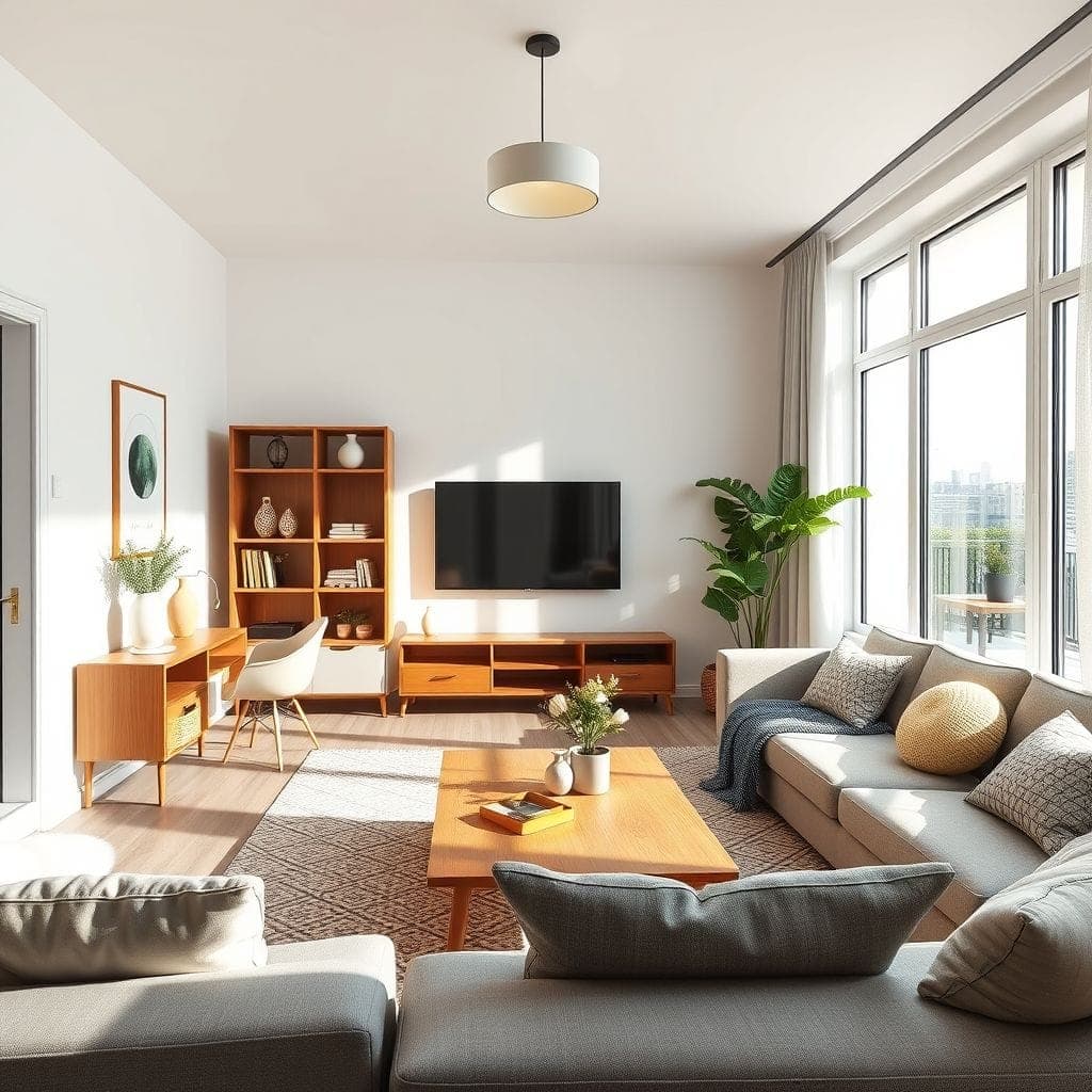 Airbnb Entertainment Room design example 3