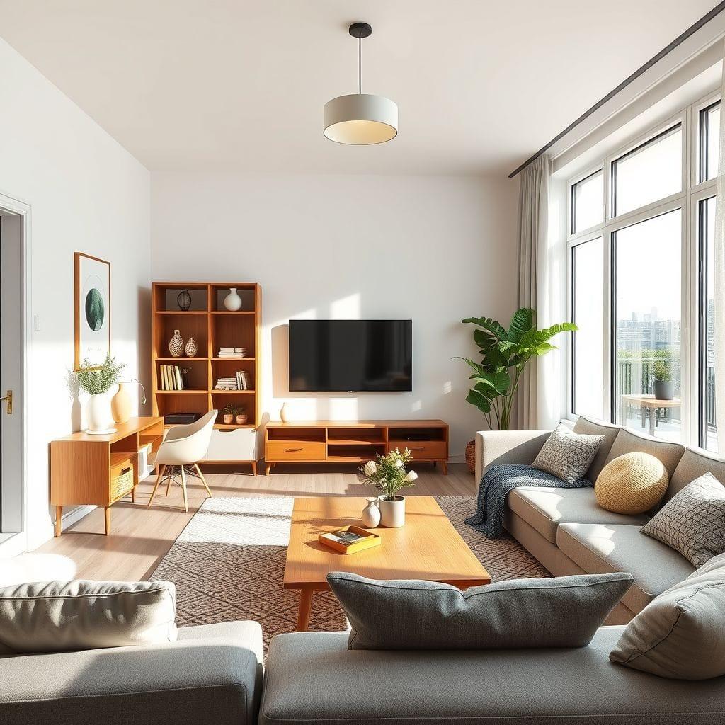 Airbnb Entertainment Room design example 3