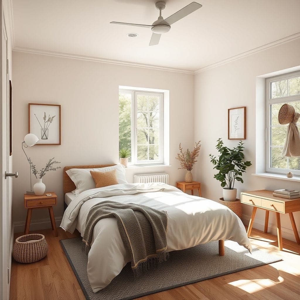 Airbnb Guest Room design example 1
