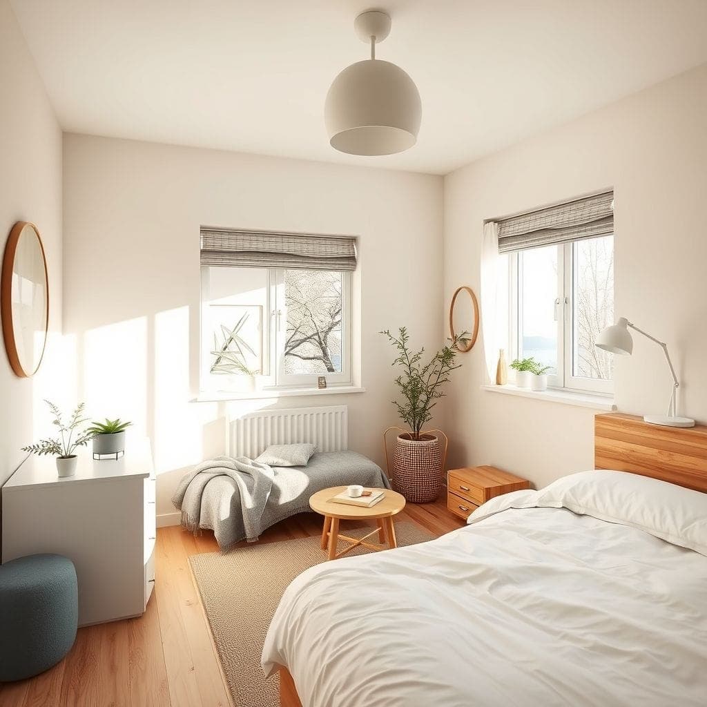 Airbnb Guest Room design example 2