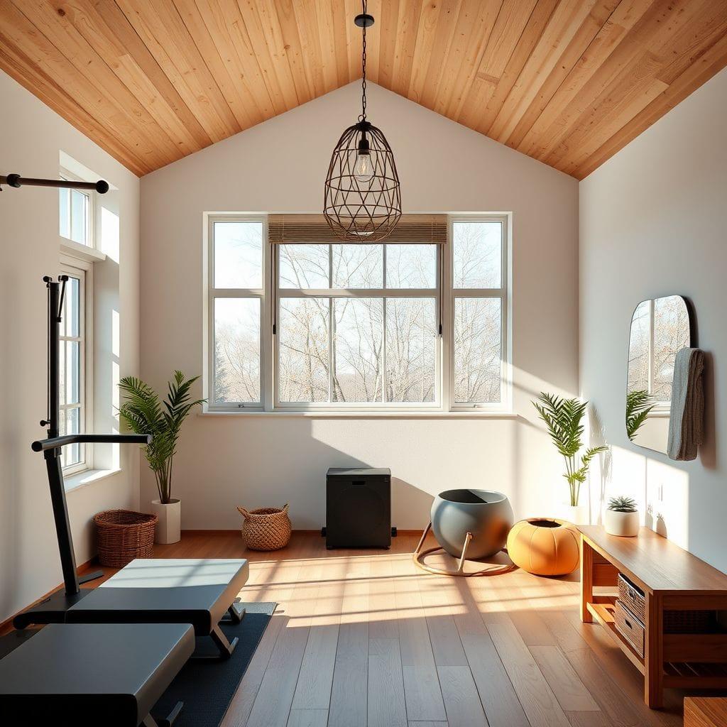 Airbnb Home Gym design example 4