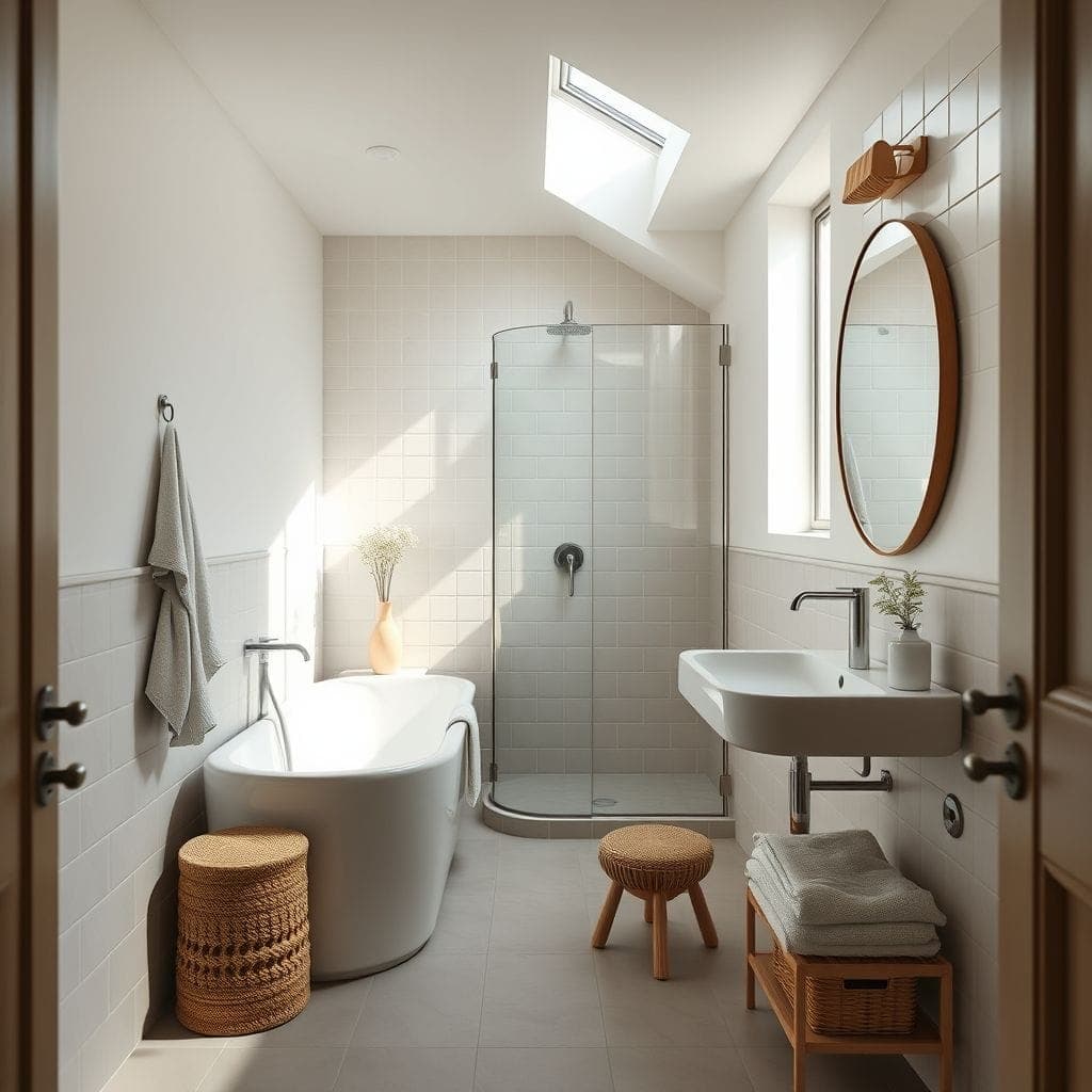 Airbnb Hotel Bathroom design example 1