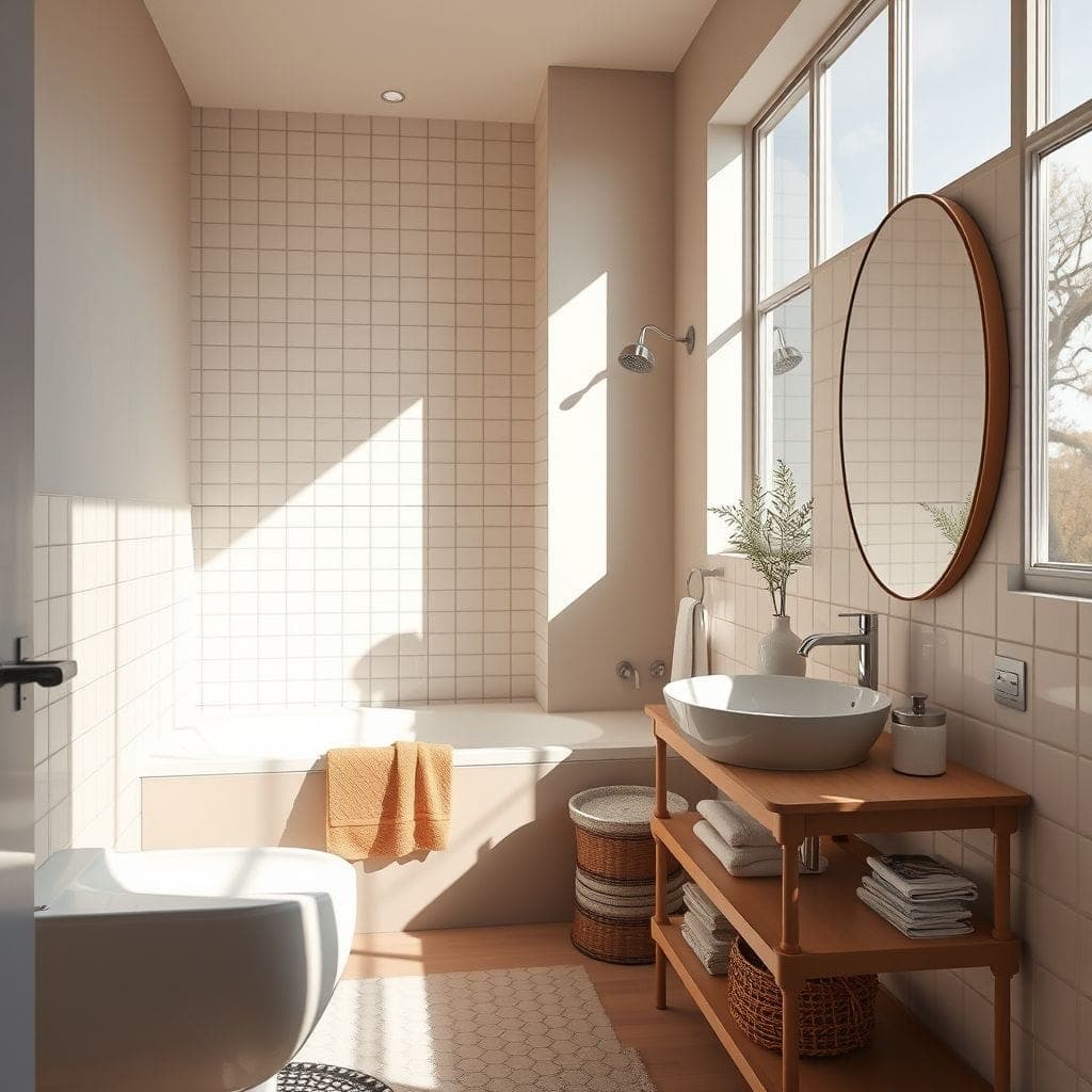 Airbnb Hotel Bathroom design example 4