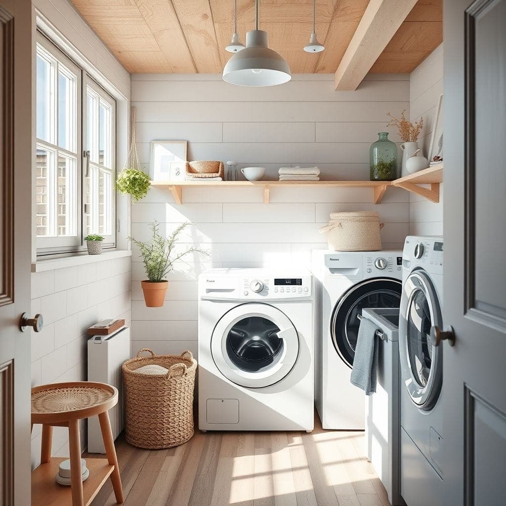 Airbnb Laundry Room design example 1