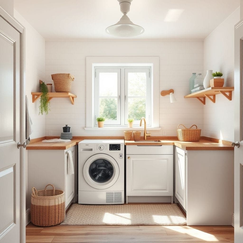 Airbnb Laundry Room design example 4