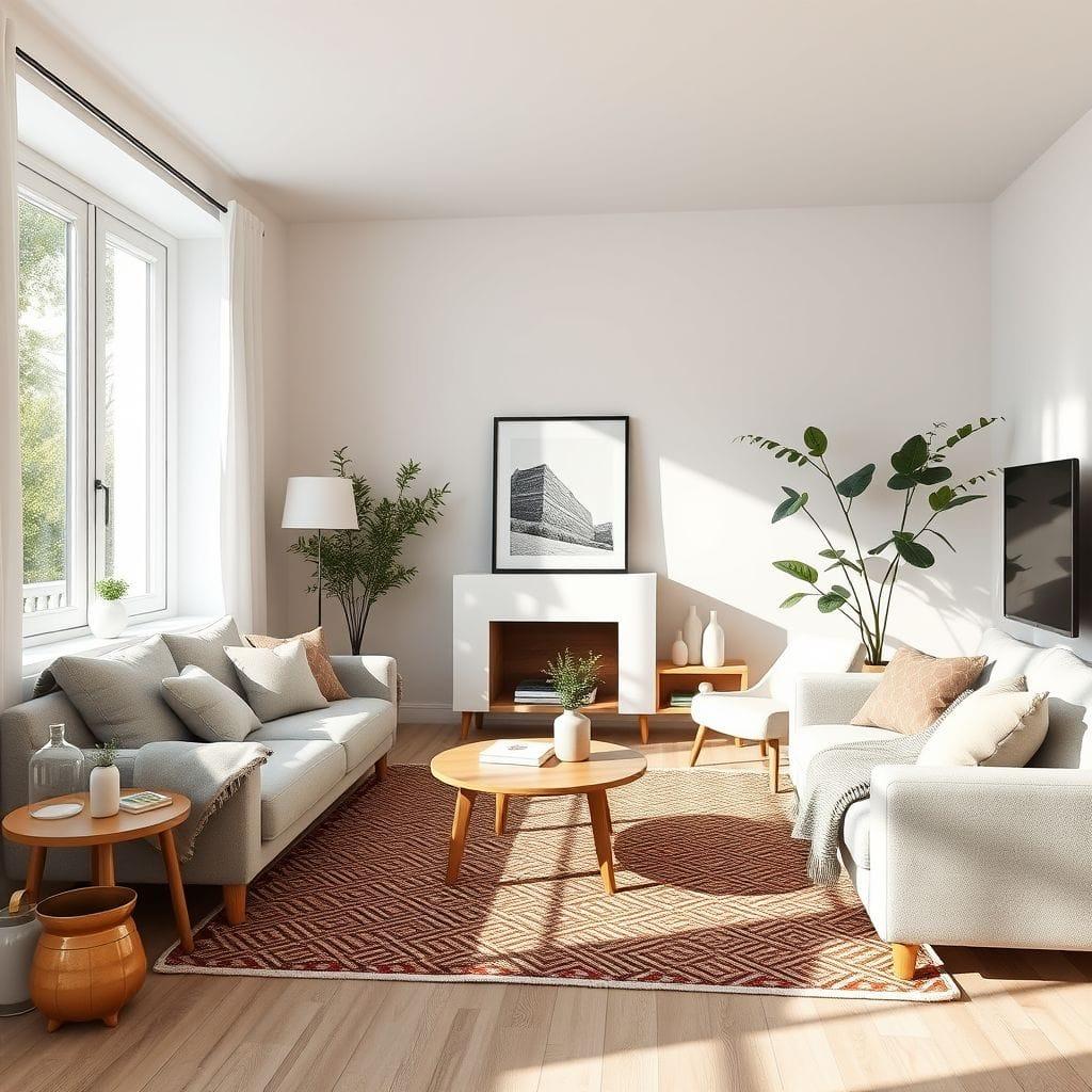 Airbnb Living Room design example 1