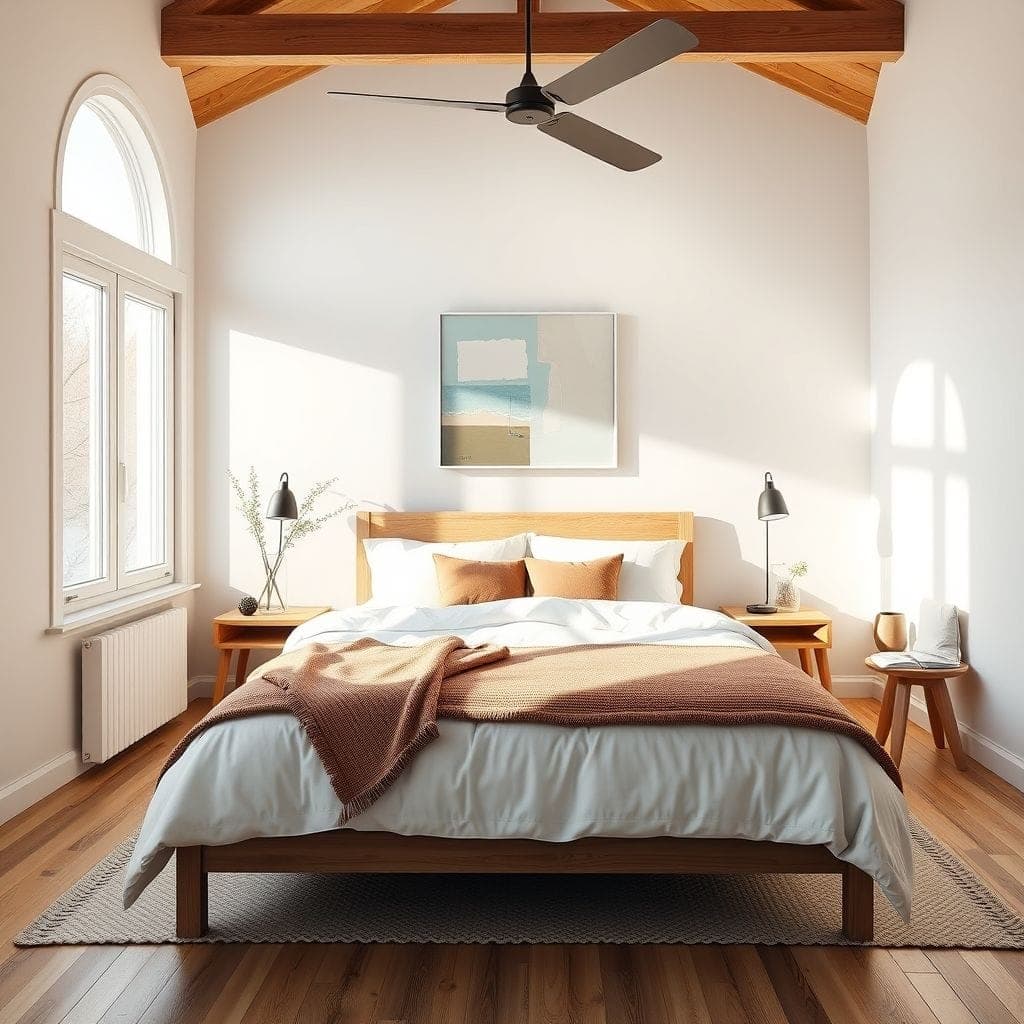 Airbnb Master Bedroom design example 1