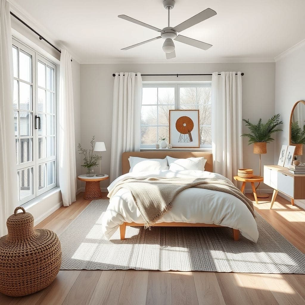 Airbnb Master Bedroom design example 4