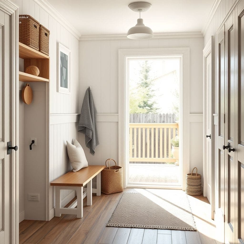 Airbnb Mudroom design example 2