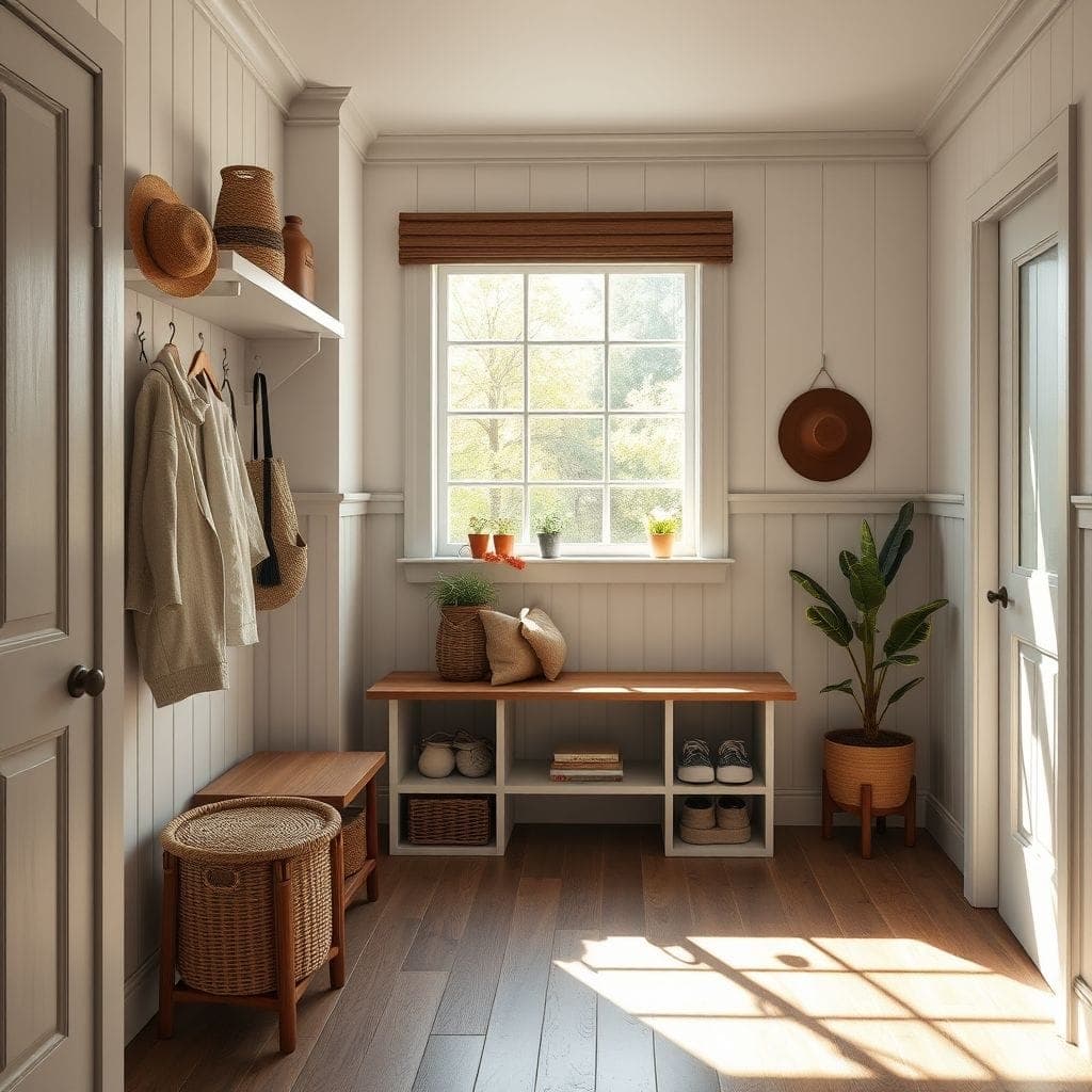 Airbnb Mudroom design example 3