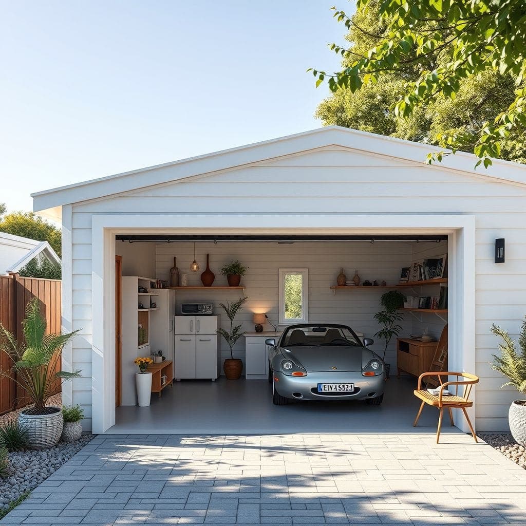 Airbnb Outdoor Garage design example 2