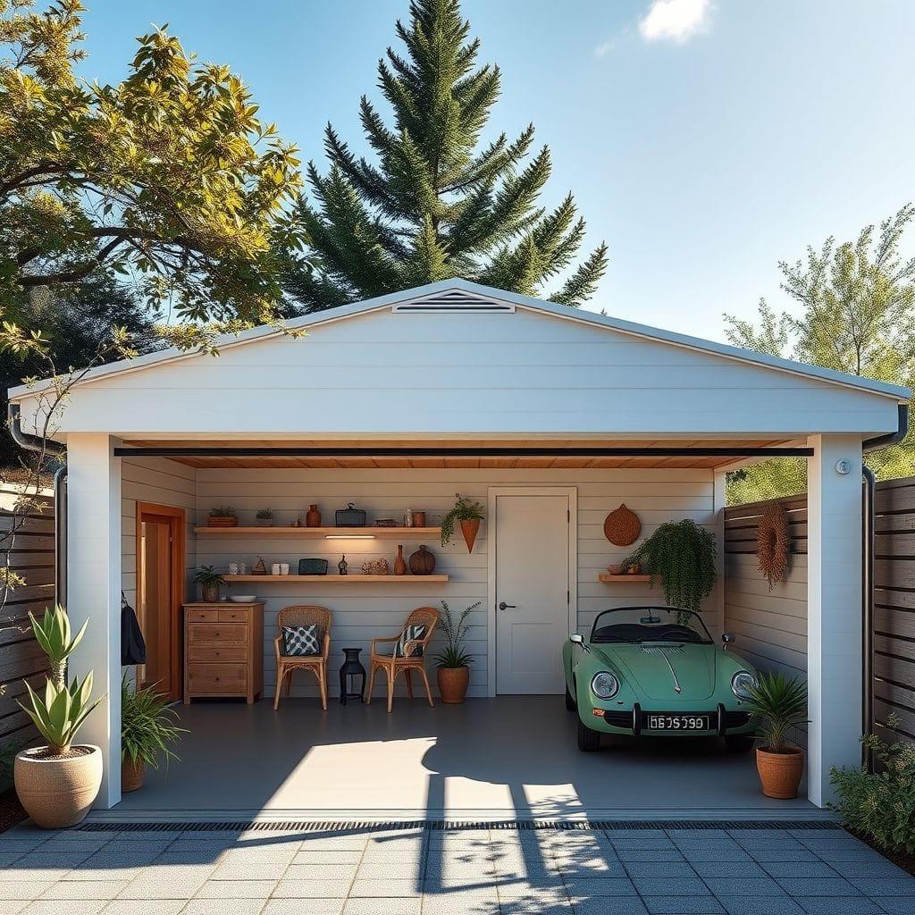 Airbnb Outdoor Garage design example 3