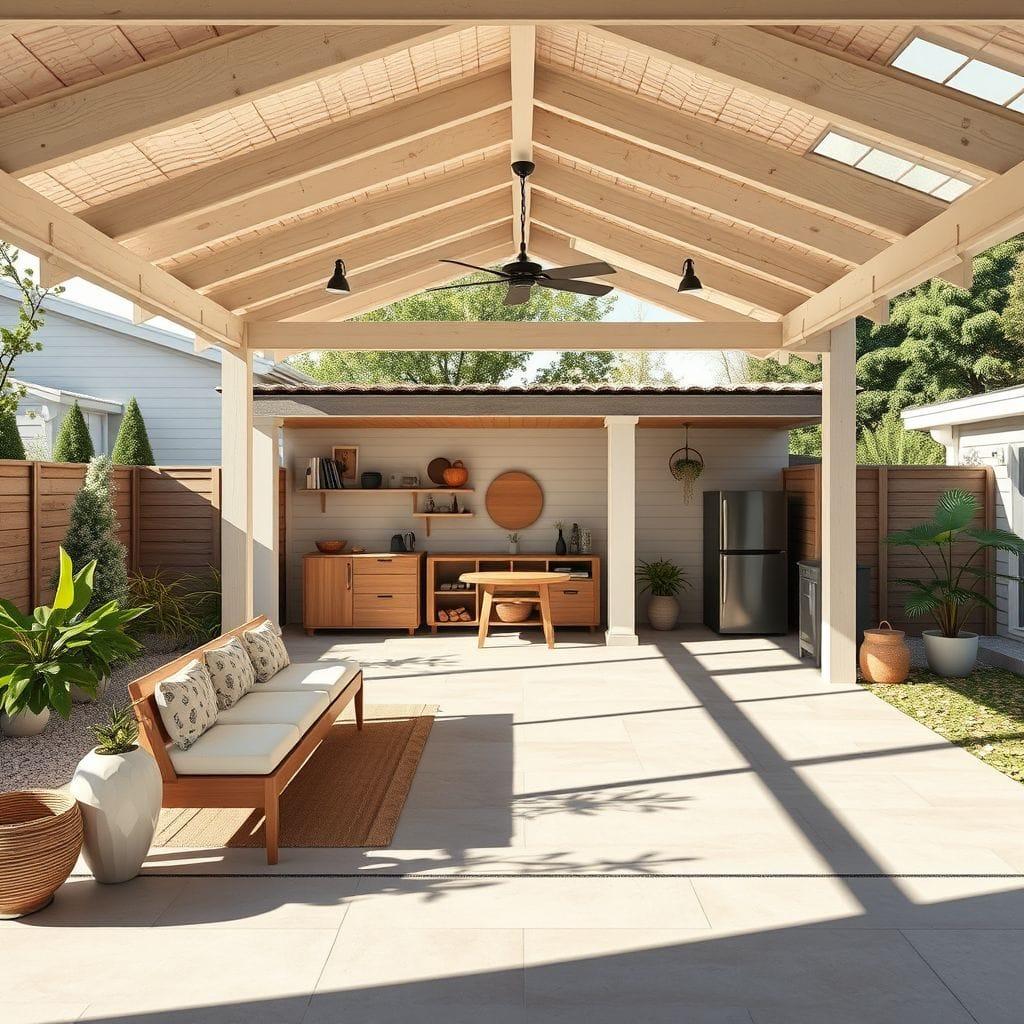 Airbnb Outdoor Garage design example 4