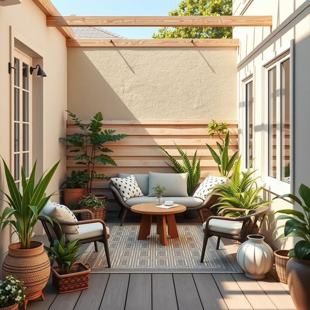 Airbnb Outdoor Garden design example 1