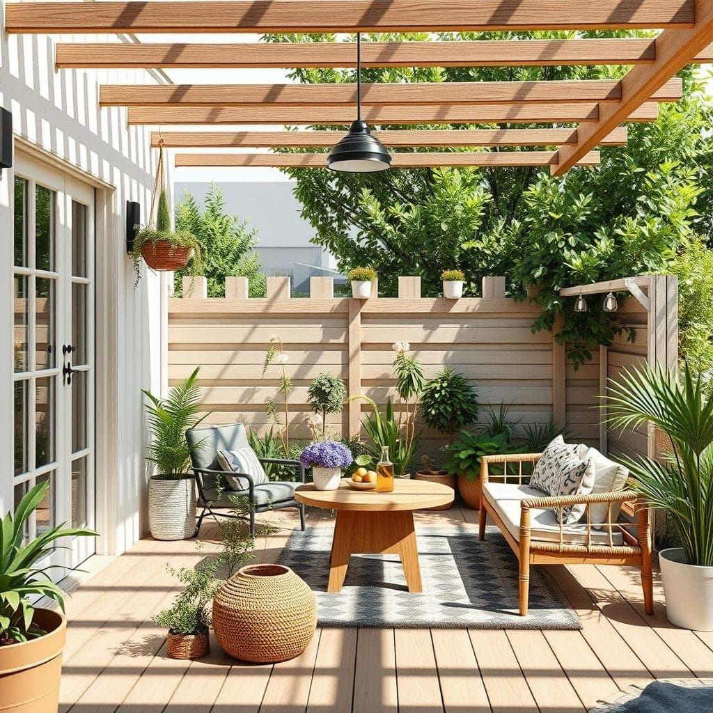 Airbnb Outdoor Garden design example 3