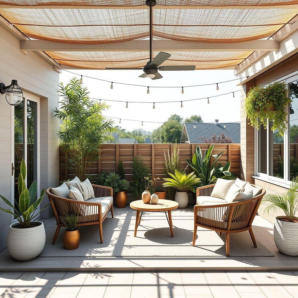 Airbnb Outdoor Patio design example 3