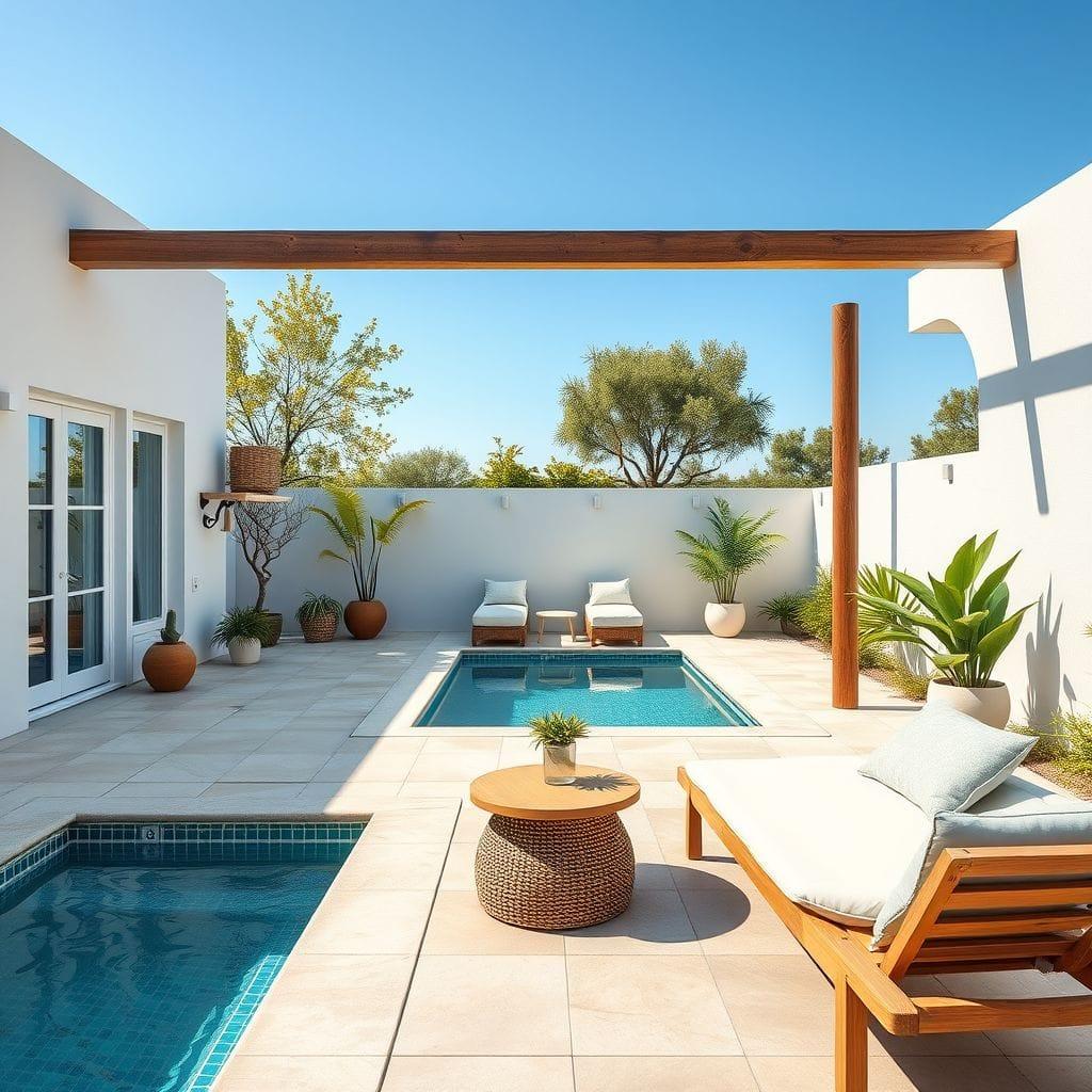 Airbnb Outdoor Pool Area design example 2