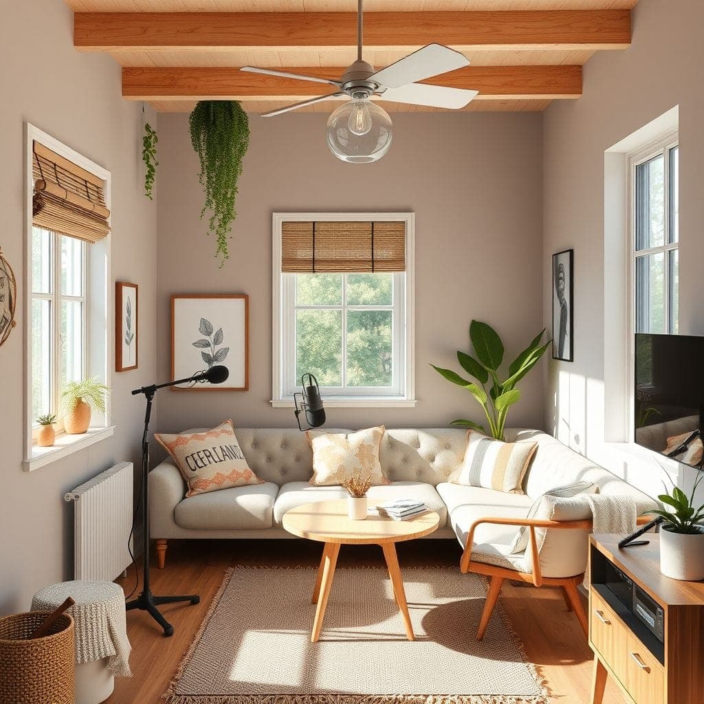 Airbnb Podcast Studio design example 3