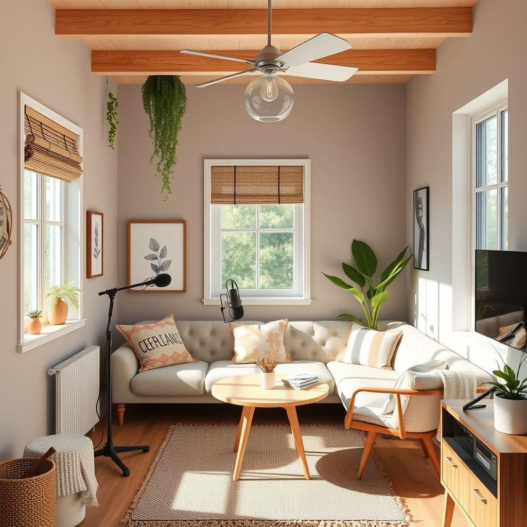 Airbnb Podcast Studio design example 3