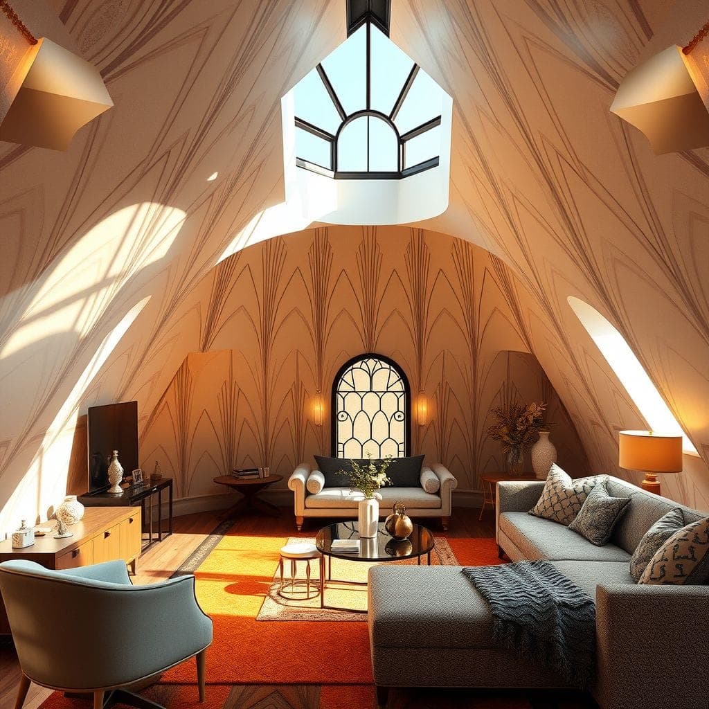 Art Deco Attic design example 1