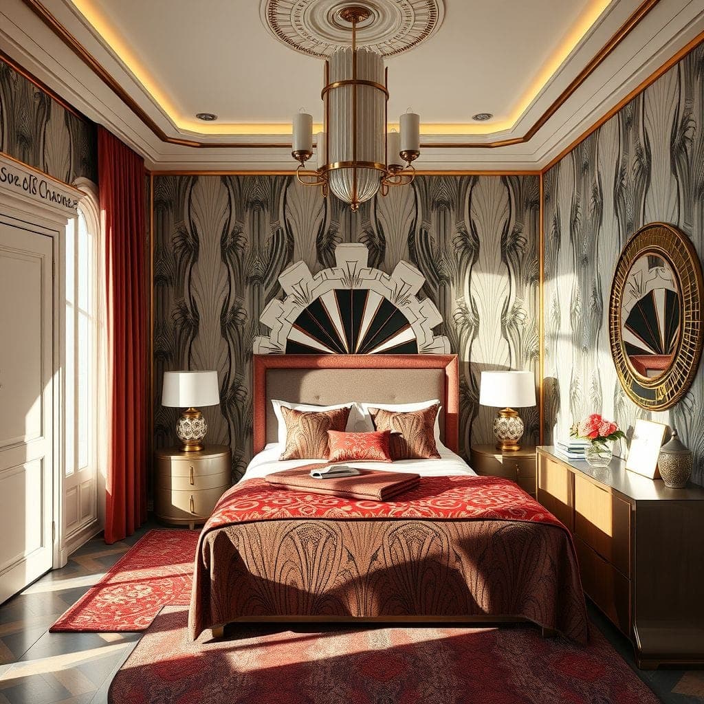 Art Deco Guest Room design example 1