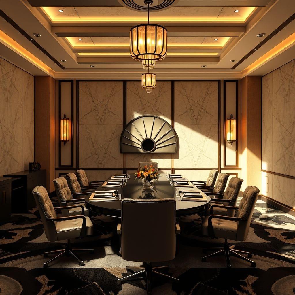 Art Deco Meeting Room design example 3