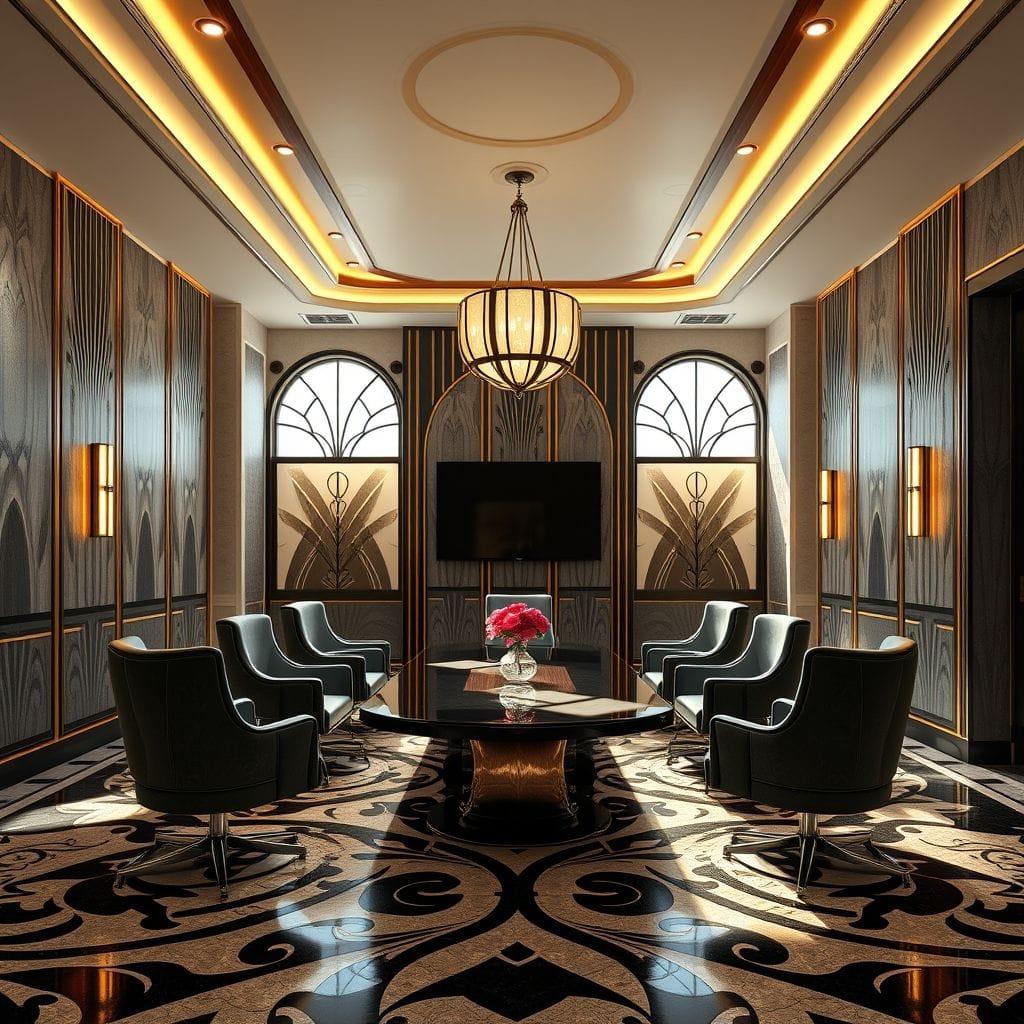 Art Deco Meeting Room design example 4