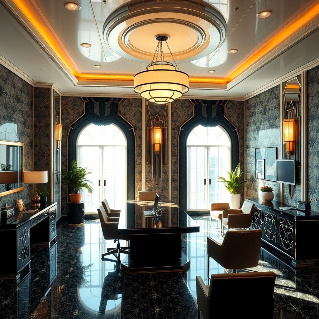 Art Deco Office design example 4