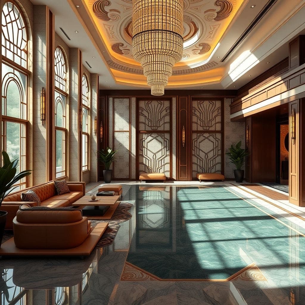 Art Deco Onsen design example 2