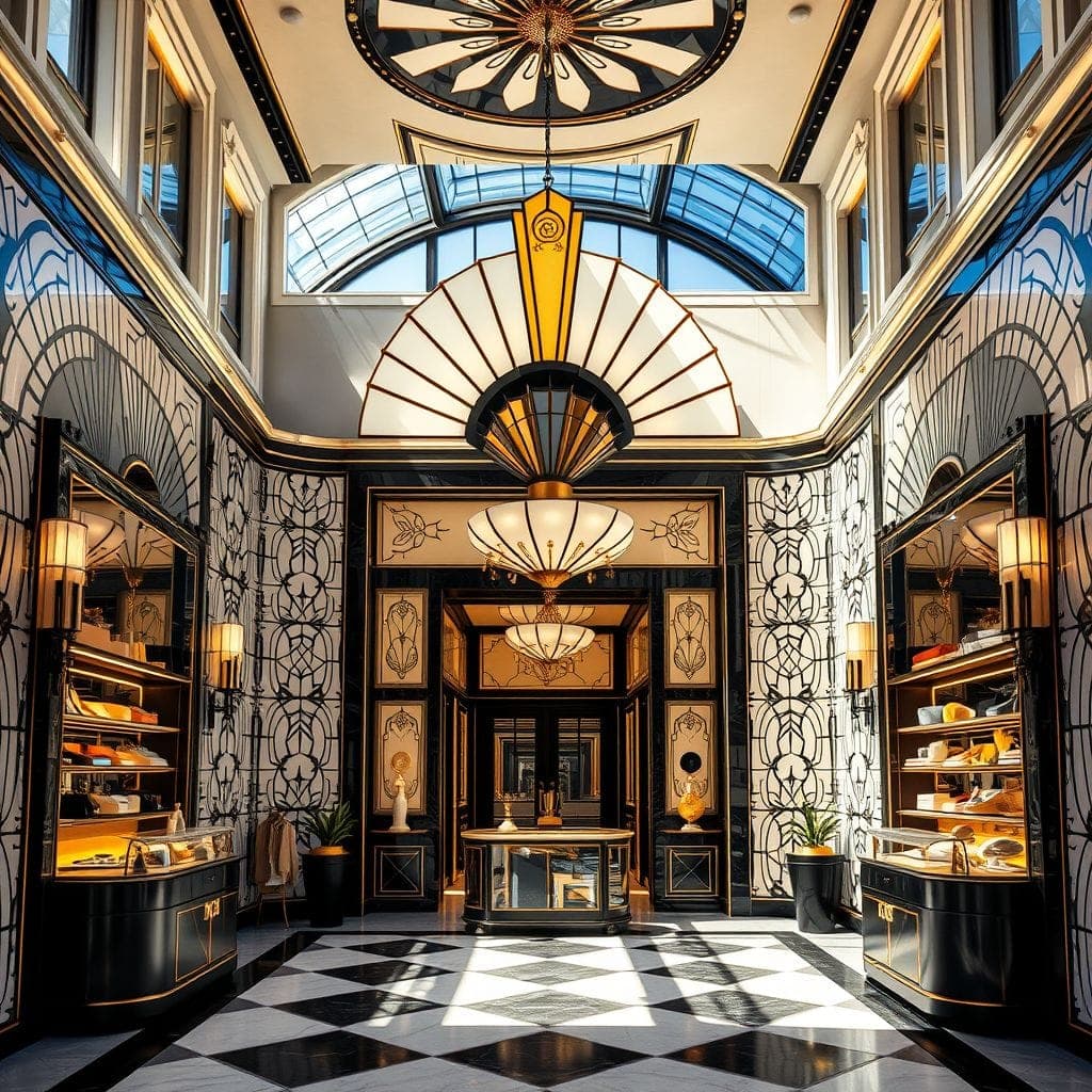 Art Deco Store design example 1