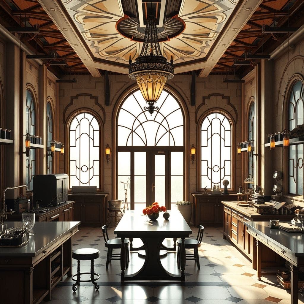 Art Deco Workshop design example 3