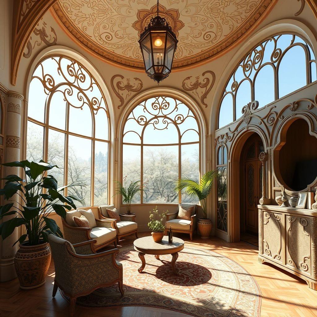 Art Nouveau  design example 4