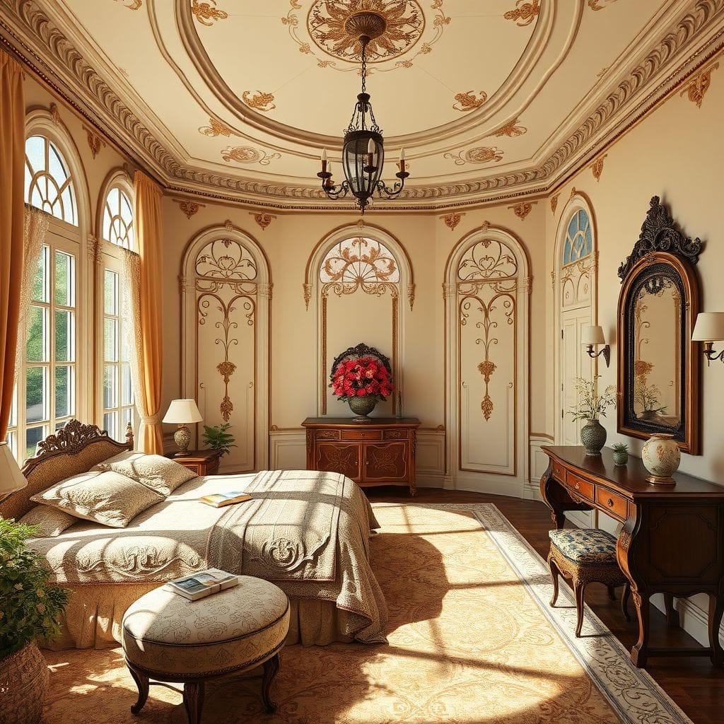 Art Nouveau Guest Room design example 2