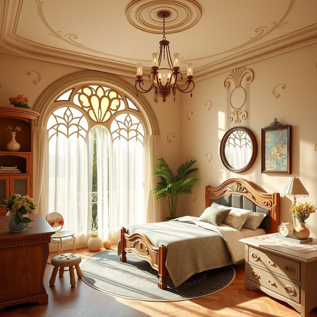 Art Nouveau Kids Room design example 2