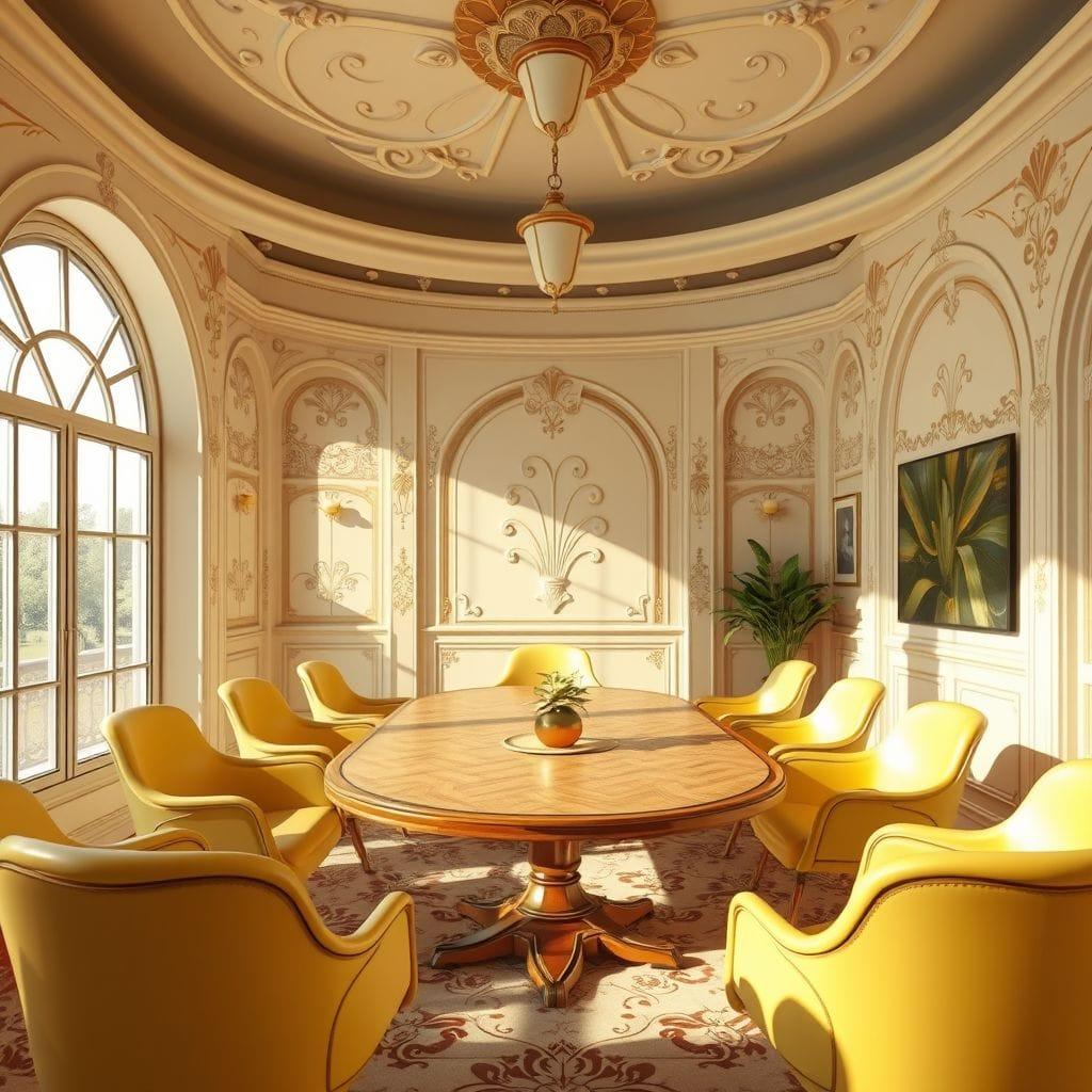 Art Nouveau Meeting Room design example 2