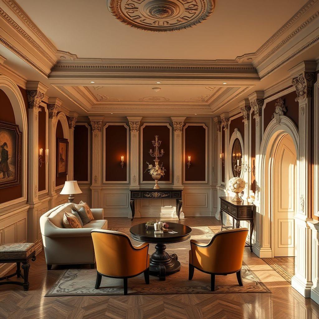 Baroque Basement design example 1