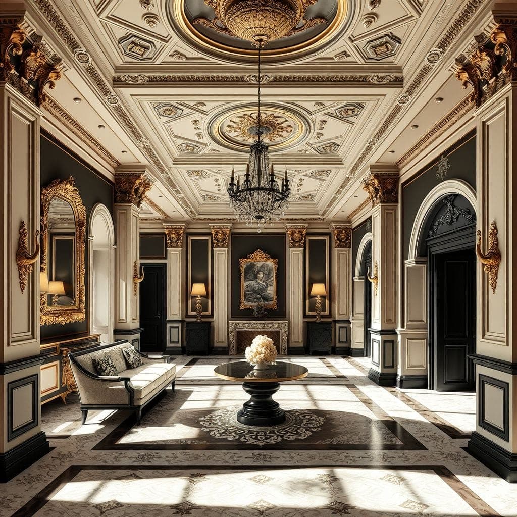 Baroque Basement design example 4