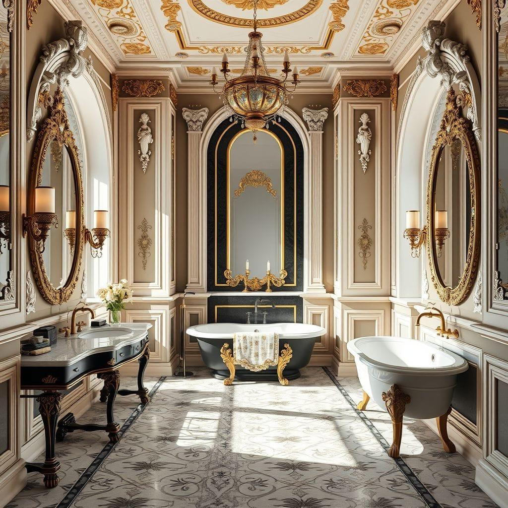 Baroque Bathroom design example 2